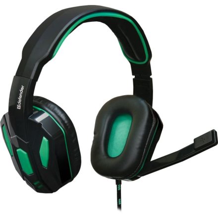 Defender Warhead G-275 Gaming headset Black/Green