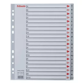 Regiszter ESSELTE A/4 műanyag maxi A-Z