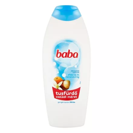 Tusfürdő BABA Sheavaj & Narancsvirág 750ml
