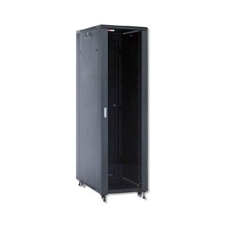 WP WPN-RNA-42608-BS Szabadon álló Rackszekrény Black 