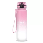 Kulacs ARS UNA műanyag matt BPA-mentes motivációs ombre 1 liter Candy floss