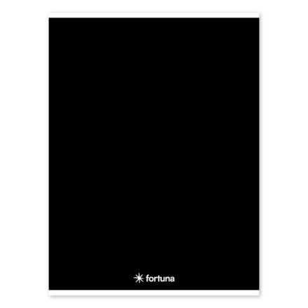 Füzet vonalas FORTUNA Monocolor A/4 32 lapos 81-32 fekete
