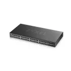 ZyXEL GS1920-48V2 48port GbE LAN L2 menedzselhető switch