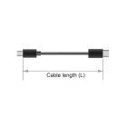 DeLock HDMI to DVI (Dual Link) (24+1) cable bidirectional 2m Black