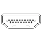 Assmann HDMI adapter cable type A-DVI-D (Single Link) (18+1) M/M 2m Black