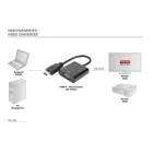 Digitus DA-70461 HDMI to VGA converter adapter Typ A - VGA (D-Sub) connector 3,5mm audio jack Black