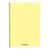 Spirálfüzet vonalas FORTUNA Monocolor A/5 70 lapos pasztell sárga
