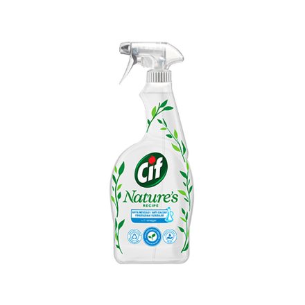 Fürdőszobai tisztítószer CIF Nature's recipe ecettel 750 ml spray