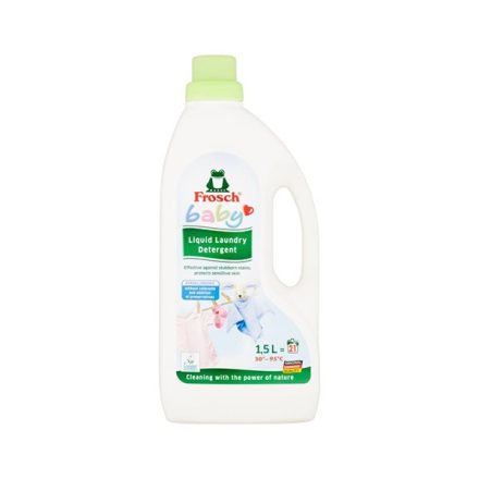 Folyékony mosószer FROSCH Baby Laundry Hypoallergenic környezetbarát 1,5 liter 21 mosás