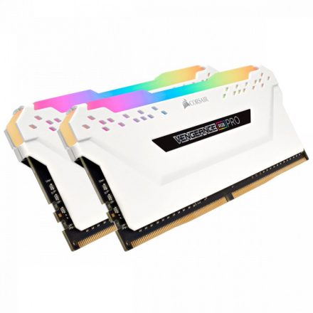 Corsair 16GB DDR4 3000MHz Kit(2x8GB) Vengeance RGB Pro White