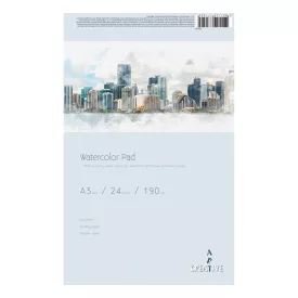 Akvarell rajztömb CREATIVE A/3 190 g 24 lapos