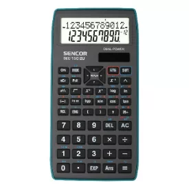   Számológép tudományos SENCOR SEC-150 240 funkciós 2 soros 10+2 digit kék