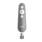 Logitech R500 Laser Presentation Remote Wireless Presenter Red Laser Grey