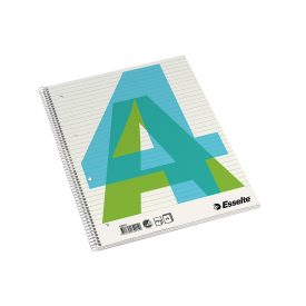   Spirálfüzet vonalas ESSELTE A/4 70 lapos perforált lyukasztott