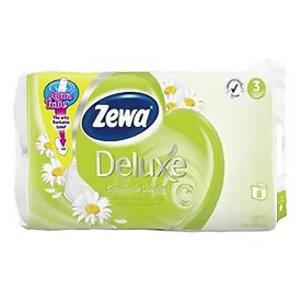 Toalettpapír ZEWA Deluxe Camomile 3 rétegű 8 tekercses