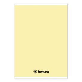   Füzet vonalas FORTUNA Monocolor A/5 32 lapos 21-32 4-8.osztályos pasztell sárga