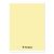 Füzet vonalas FORTUNA Monocolor A/5 32 lapos 21-32 4-8.osztályos pasztell sárga