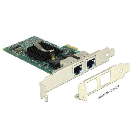 DeLock PCI Express Card > 2x Gigabit LAN