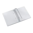 Spirálfüzet vonalas LEITZ Wow A/5 80 lapos fekete