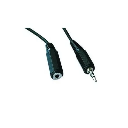 Gembird CCA-423-2M 3.5 mm stereo audio extension cable 2m Black