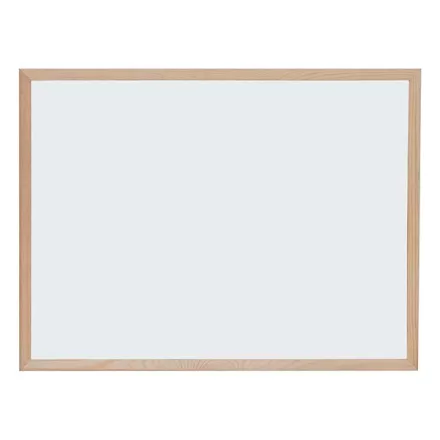 Fehértábla mágneses OPTIMA fakeret 45x60 cm