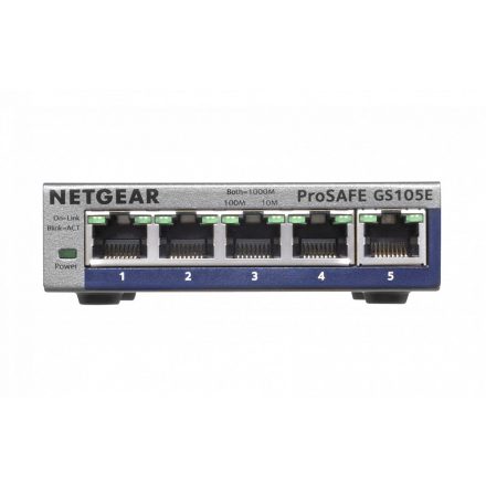 Netgear GS105E 5 Port Gigabit ProSafe Plus Switch