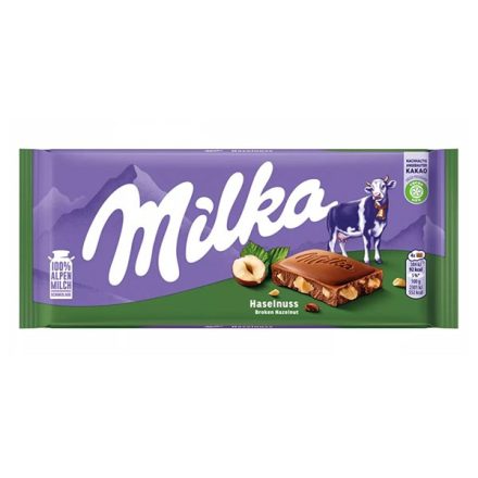 Csokoládé MILKA Törtmogyorós 100g