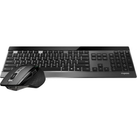 Rapoo 9900M Multi-mode Wireless Keyboard & Mouse Black