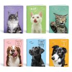 Füzet vonalas LIPAMILL A/4 40 lapos Pets