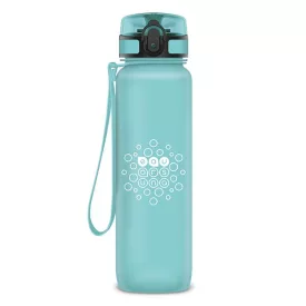  Kulacs ARS UNA műanyag matt BPA-mentes motivációs 1 liter Mint