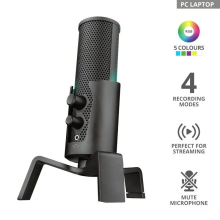 Trust GXT 258 Fyru USB 4-in-1 Streaming Microphone