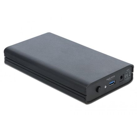 DeLock External Enclosure for 3.5? SATA HDD with SuperSpeed USB (USB3.1 Gen1) Plastic
