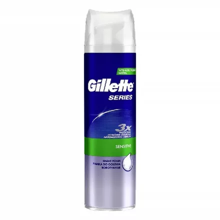 Borotvazselé GILLETTE Sensitive 200 ml