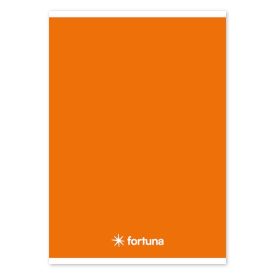   Füzet vonalas FORTUNA Monocolor A/5 32 lapos 21-32 4-8.osztályos narancssárga