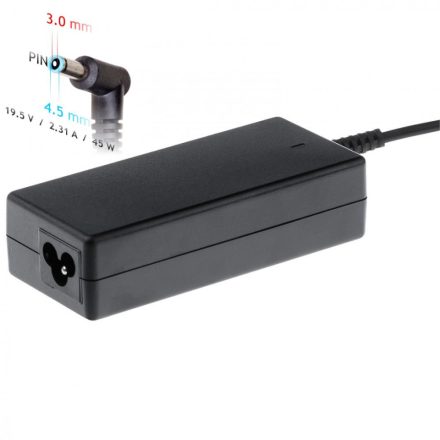 Akyga AK-ND-68 Power Supply 45W Dell hálózati töltő adapter