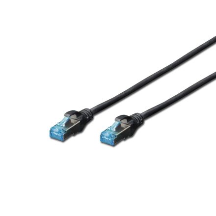 Digitus CAT5e SF-UTP Patch Cable 0,5m Black