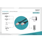 Digitus CAT6 S-FTP Patch Cable 1m Black