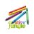 Zsírkréta CREATIVE JUNGLE kerek hegyezett 12 színű