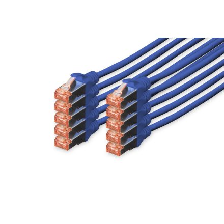 Digitus CAT6 S-FTP Patch Cable 2m Blue (10db)