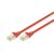 Digitus CAT6A S-FTP Patch Cable 0,25m Red