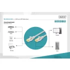 Digitus CAT6A U-UTP Patch Cable 1m Grey