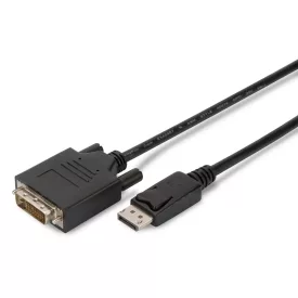   Assmann DisplayPort adapter cable, DP - DVI-D (Dual Link) (24+1) 2m Black