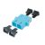 Digitus DN-96005-1 optikai adapter SC/SC 30 dB Blue