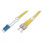 Digitus DK-2931-03 száloptikás kábel 3 M LC ST I-VH OS2 Yellow