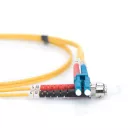 Digitus DK-2931-03 száloptikás kábel 3 M LC ST I-VH OS2 Yellow