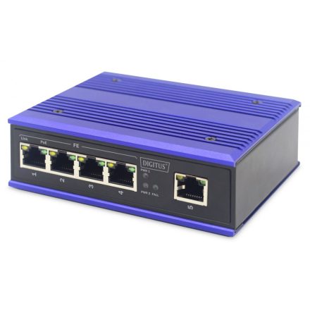 Digitus Industrial 4-port Fast Ethernet PoE Switch