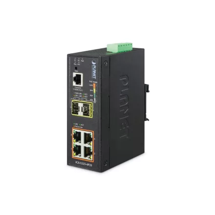 Planet PLANET Industrial L2+/L4 4-Port 10/100/1000T