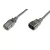 Assmann Power Cord extension cable, C14 - C13 5m Black