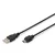 Assmann USB 2.0 connection cable, type  A - mini B (5pin) 1m Black
