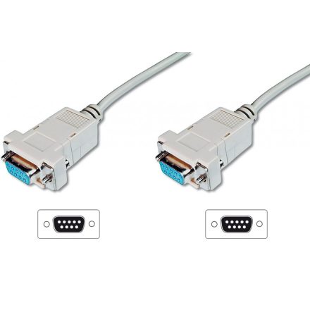 Assmann Zero-Modem connection cable, D-Sub9